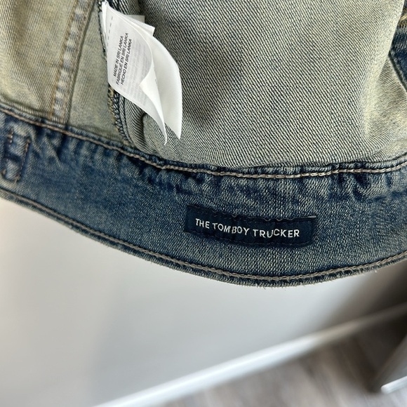 Lucky Brand The Tomboy Trucker Jacket Size L - Picture 14 of 16